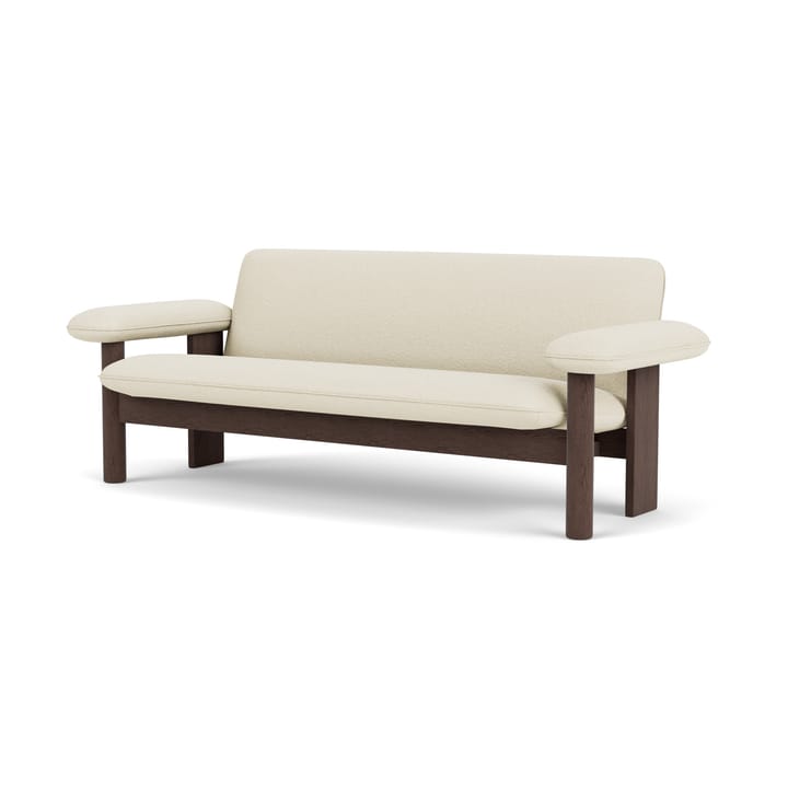 Brasilia Sofa 2-Sitzer - Dark oak-Baru 0200 - Audo Copenhagen