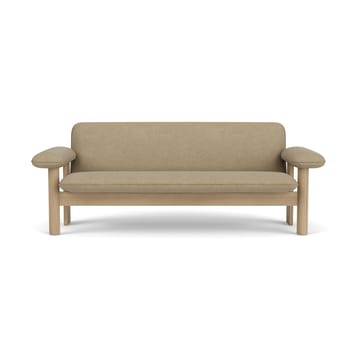 Brasilia Sofa 2-Sitzer - Natural oak-Audo Bouclé 02 - Audo Copenhagen