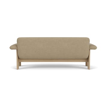 Brasilia Sofa 2-Sitzer - Natural oak-Audo Bouclé 02 - Audo Copenhagen