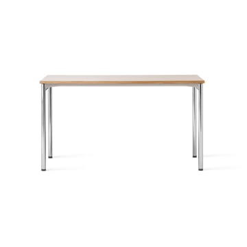 Co Table Konferenztisch 140x70cm - Chrome, laminate creme - Audo Copenhagen