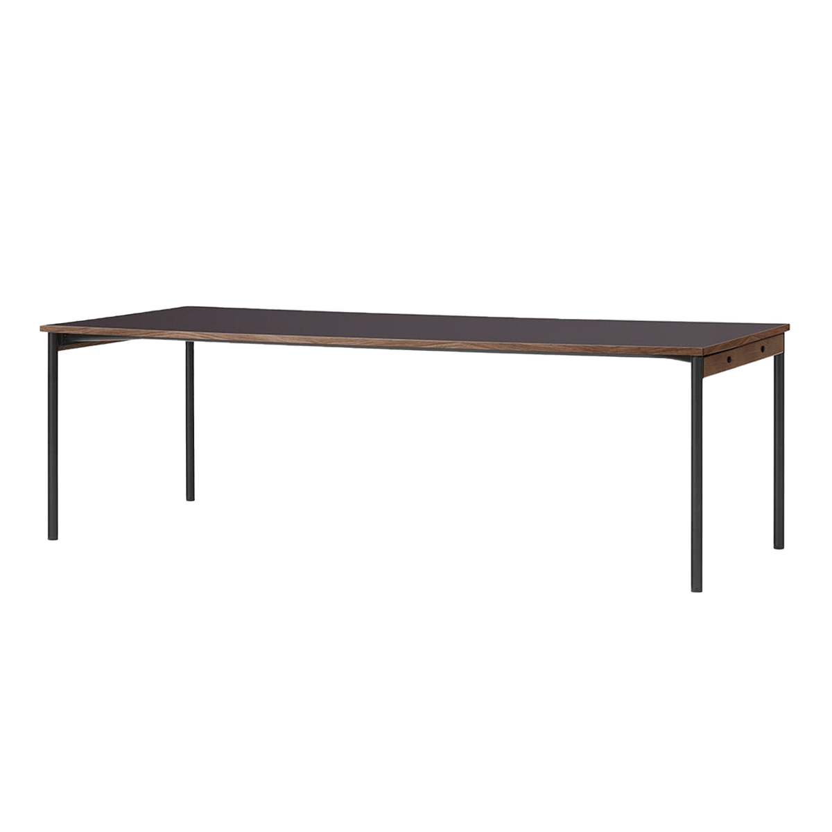 Audo Copenhagen Co Table Konferenztisch 240x100cm Black, laminate terra