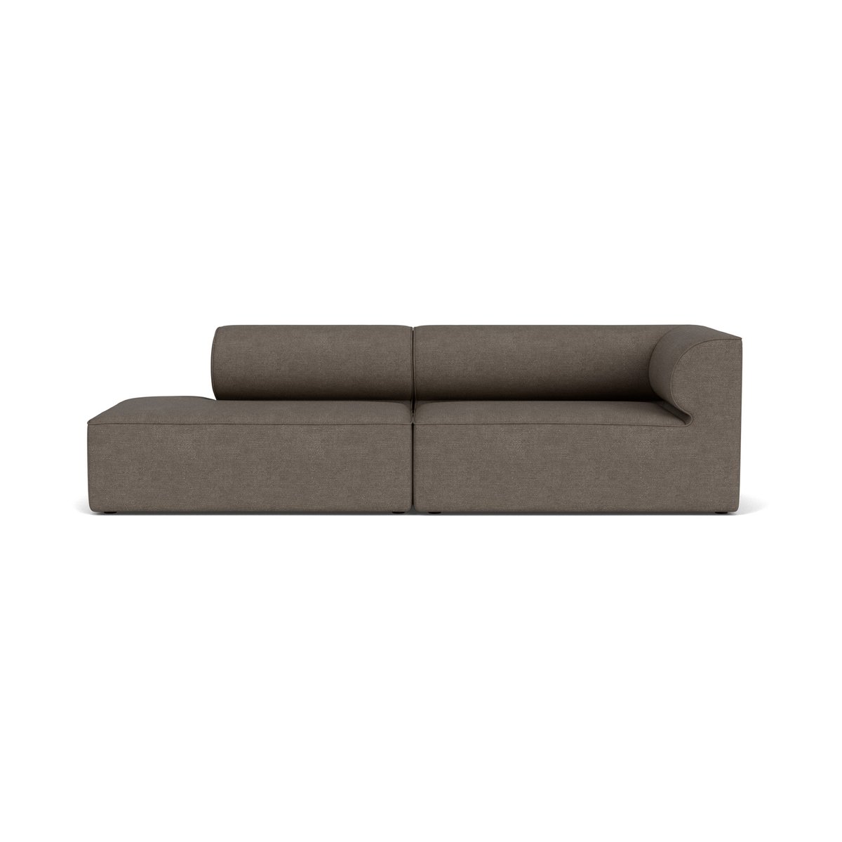 Audo Copenhagen Eave 86 modulsofa configuration 4 Audo bouclé 16 (dark grey)