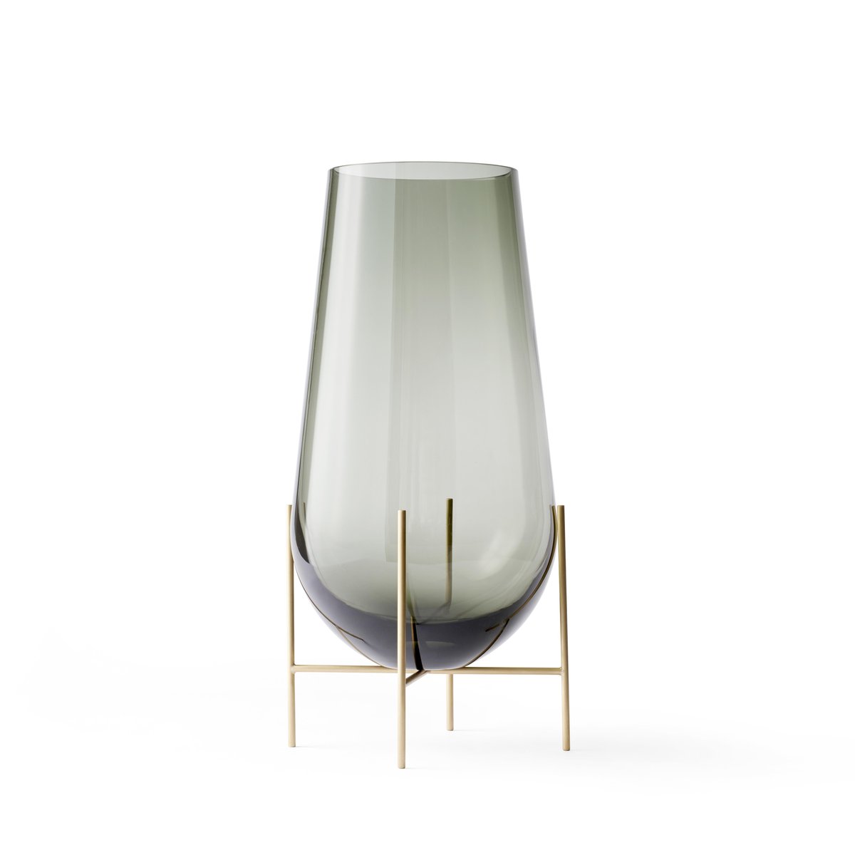 Audo Copenhagen Échasse Vase klein Smoke