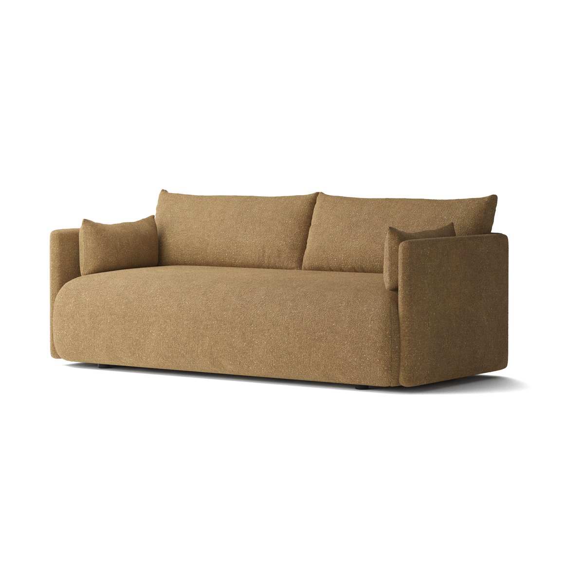 Audo Copenhagen Offset Sofa 2-Sitzer Audo Bouclé 06 Gold