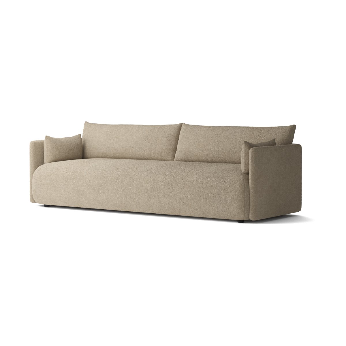 Audo Copenhagen Offset Sofa 3-Sitzer Audo Bouclé 02 Beige