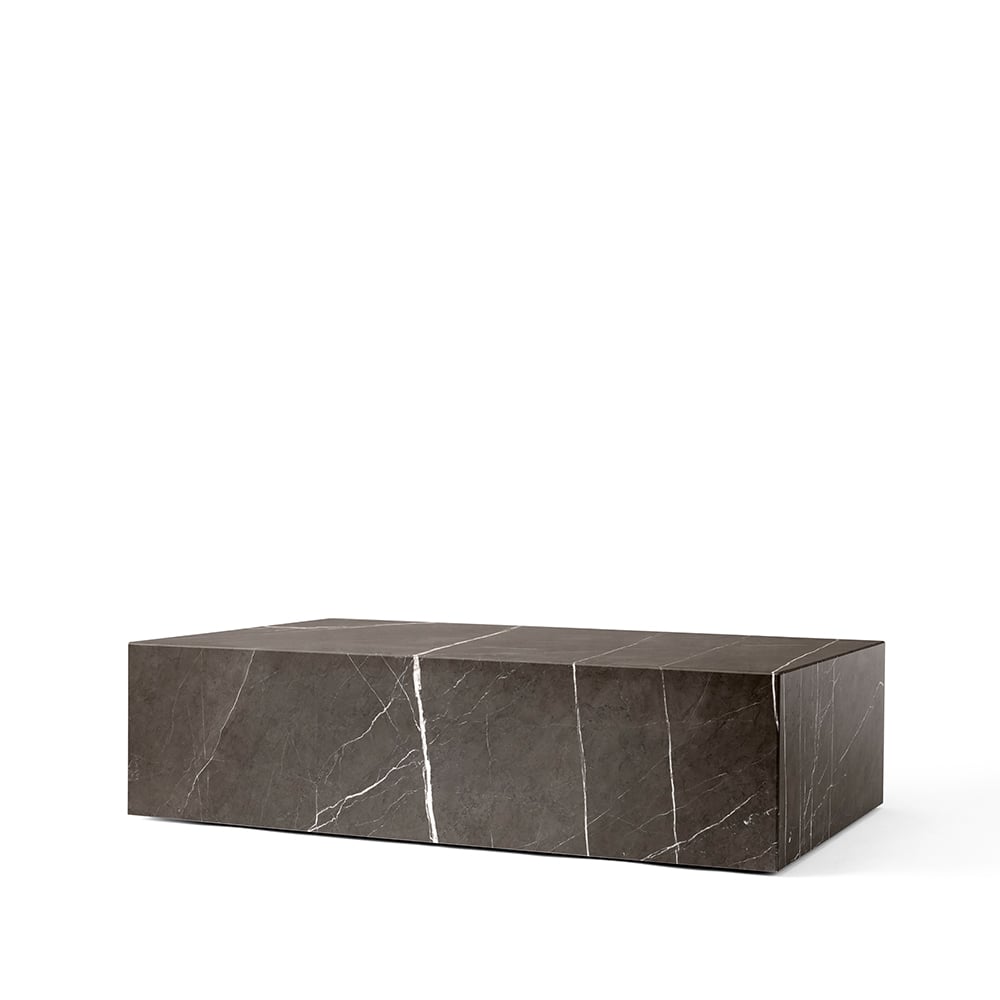 Audo Copenhagen Plinth Beistelltisch Grey, low