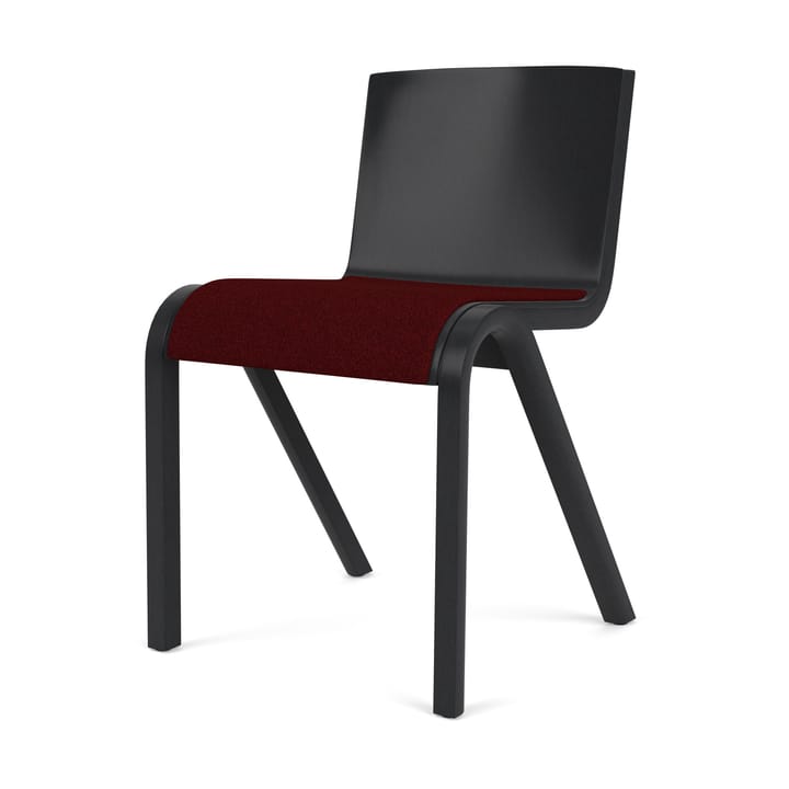 Ready Stuhl gepolsterter Sitz - Black oak-Baru 0570 Red - Audo Copenhagen