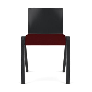 Ready Stuhl gepolsterter Sitz - Black oak-Baru 0570 Red - Audo Copenhagen