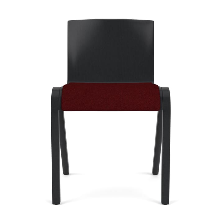 Ready Stuhl gepolsterter Sitz, Black oak-Baru 0570 Red Audo Copenhagen