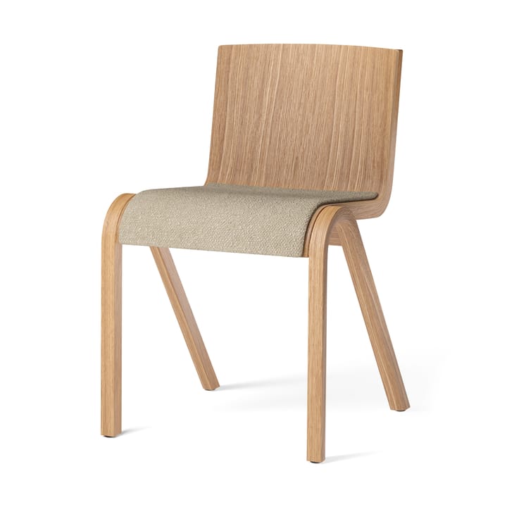 Ready Stuhl gepolsterter Sitz - Natural oak-Audo Bouclé 02 - Audo Copenhagen