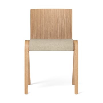 Ready Stuhl gepolsterter Sitz - Natural oak-Audo Bouclé 02 - Audo Copenhagen