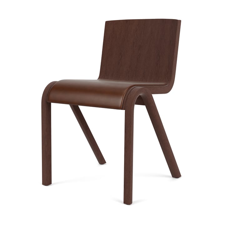 Ready Stuhl gepolsterter Sitz - Red oak-Dakar 0329 Brown - Audo Copenhagen