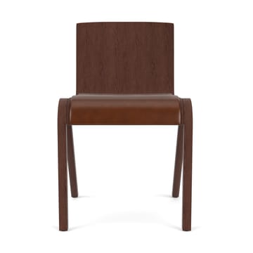 Ready Stuhl gepolsterter Sitz - Red oak-Dakar 0329 Brown - Audo Copenhagen