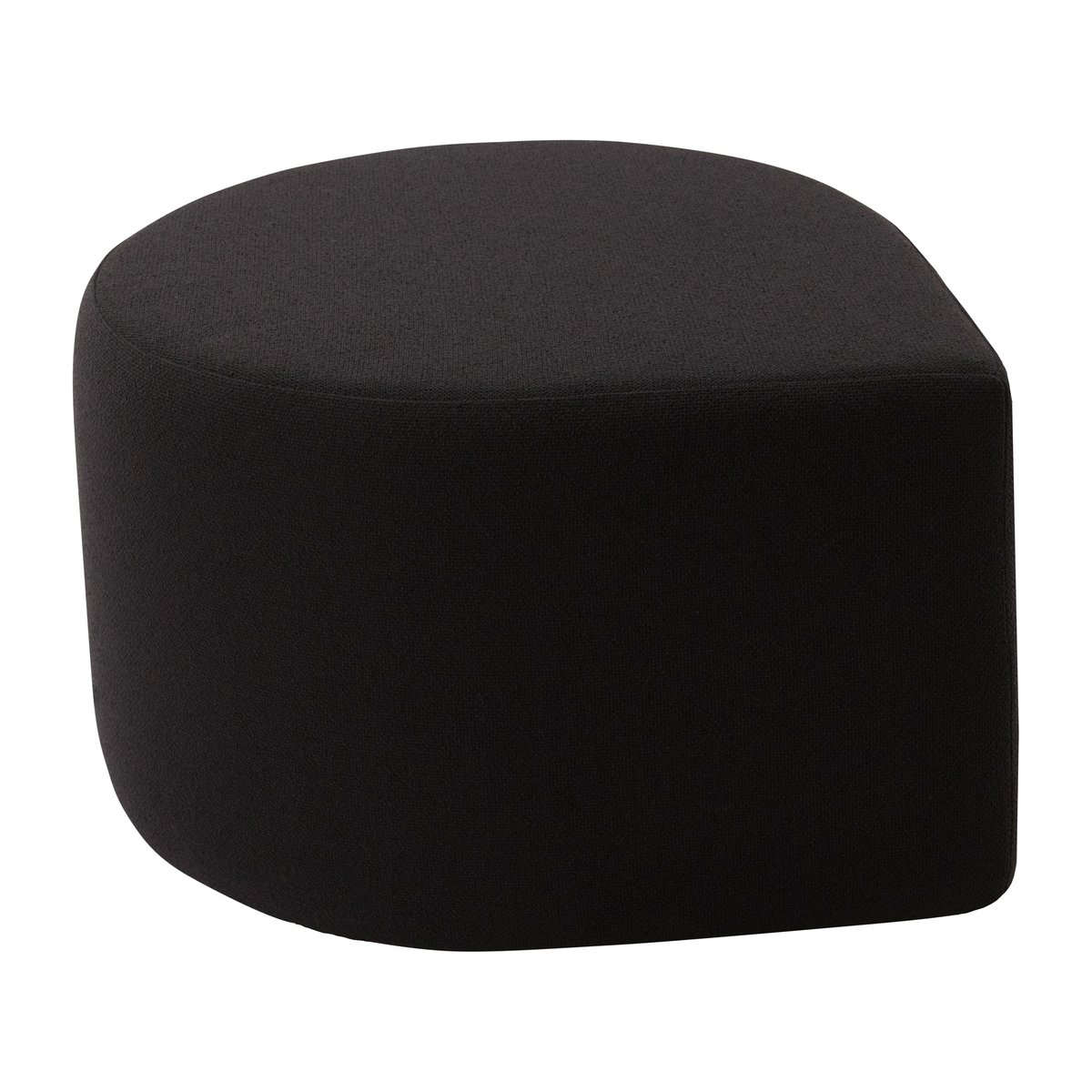 AYTM Stilla Pouf bouclé Anthracite