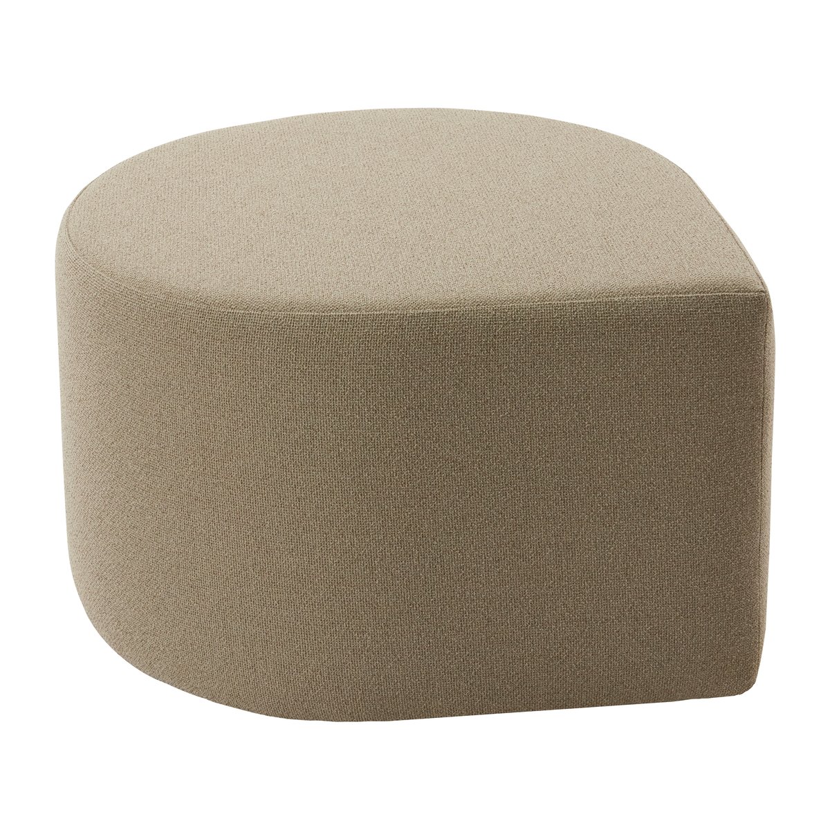 AYTM Stilla Pouf bouclé Taupe