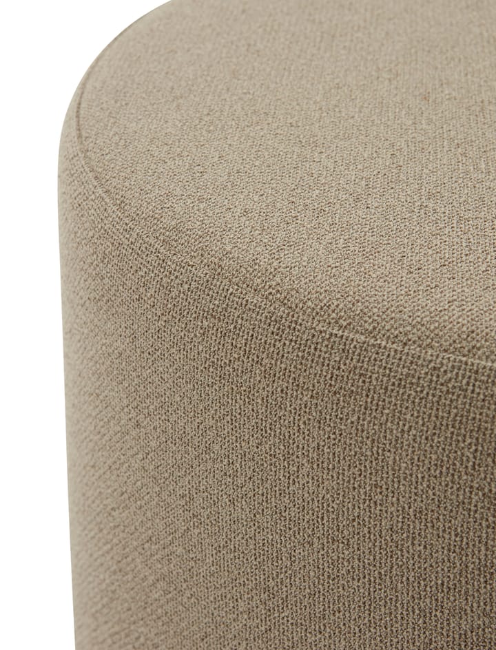 Stilla Pouf bouclé, Taupe AYTM