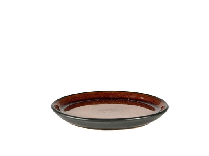 Gastro Teller Ø17 cm - Schwarz-amber - Bitz