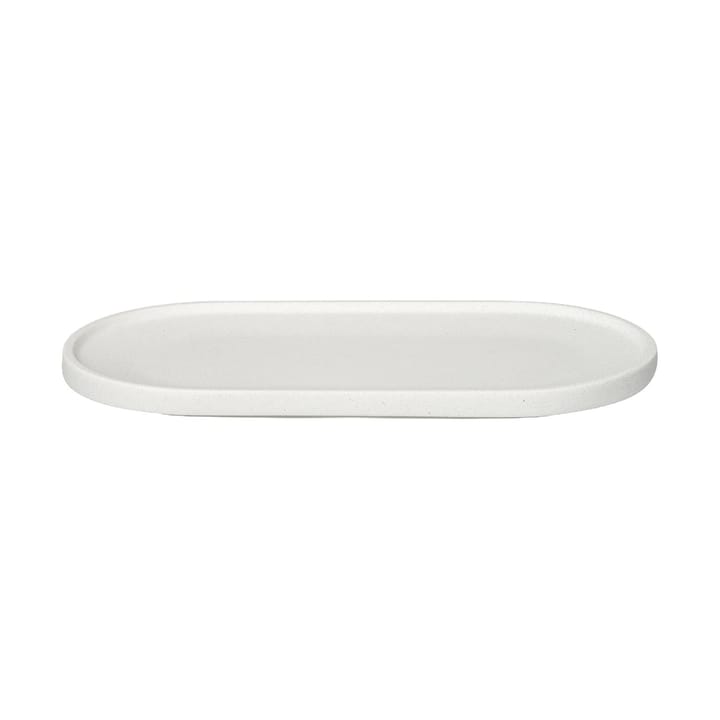 Creto Tablett 9x17 cm - Lily white - Blomus