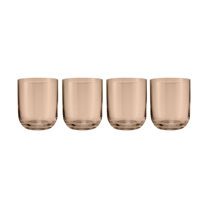 Fuumi Trinkglas 34 cl 4er-Pack - Coffee - Blomus