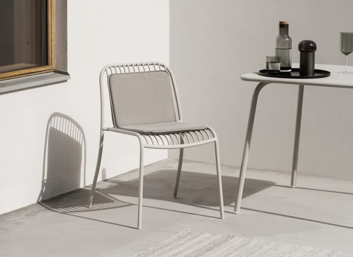 Kissen für YUA Stuhl und YUA Lounge-Sessel, Melange grey blomus