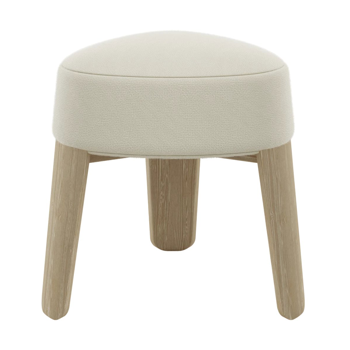 blomus Kuon Hocker 45xØ47 cm Boucla beige