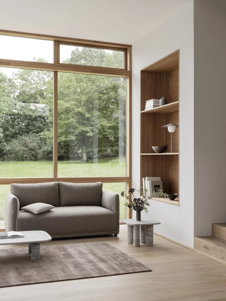 Visca Teppich L 200x300 cm - Taupe - blomus