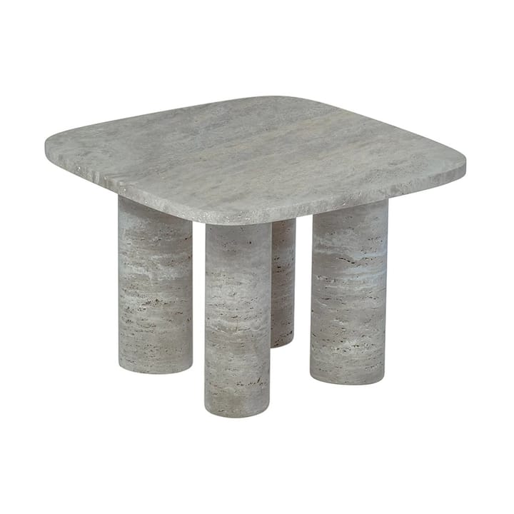 Volos Beistelltisch S 52x52 cm - Silver Travertine - Blomus