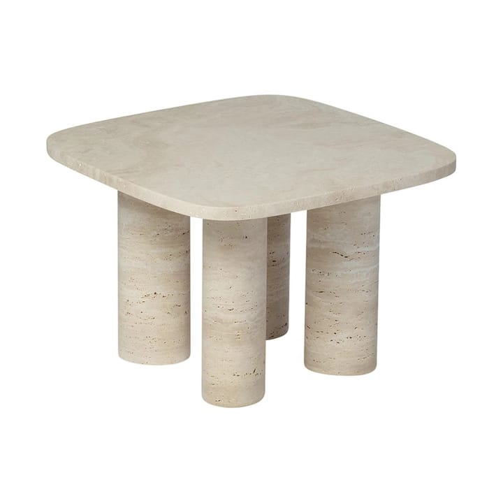 Volos Beistelltisch S 52x52 cm - Travertine - Blomus