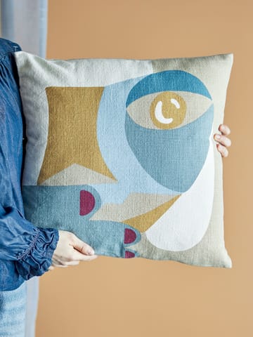 Ditte Kissen 45x45 cm - Blau - Bloomingville