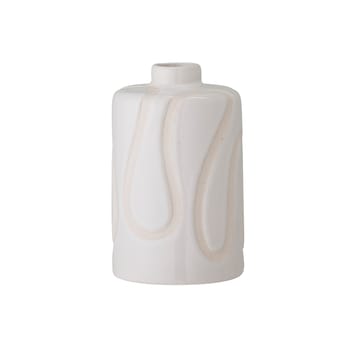 Elice Vase Steingut 13cm - Weiß - Bloomingville