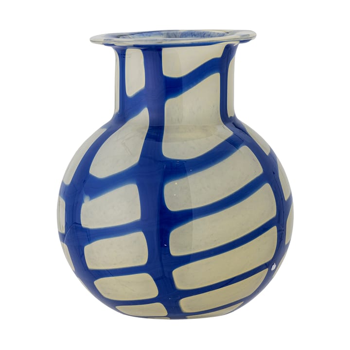 Kiran Vase 19 cm - Blau - Bloomingville