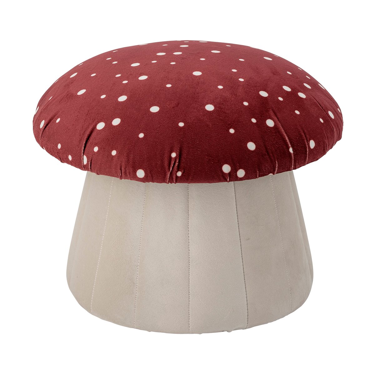 Bloomingville Lue Sitzpouf 30xØ37 cm Rot