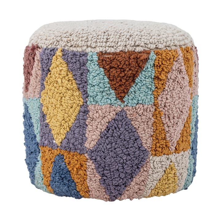 Miaki Pouf 30xØ30 cm - Grau - Bloomingville