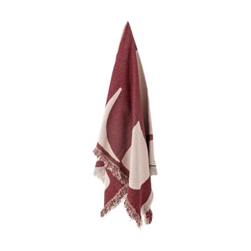 Olica Decke 130x160 cm - Rot - Bloomingville