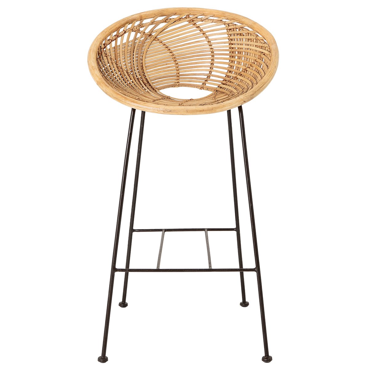 Bloomingville Yonne Barstuhl Rattan Natur