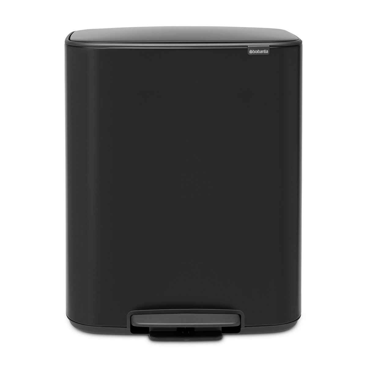 Brabantia Bo bin Treteimer 2 x 30 L Schwarz