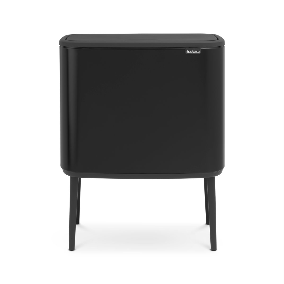 Brabantia Bo touch bin 11+23 Liter Matt schwarz