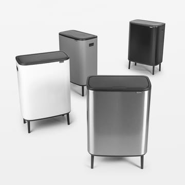 Bo touch bin high 60 L - Stahl mattgebürstet - Brabantia