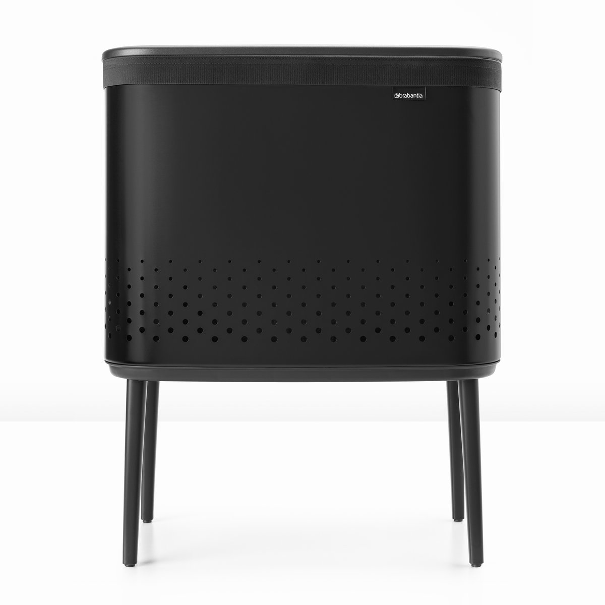 Brabantia Bo Wäschekorb 60 L Matt schwarz