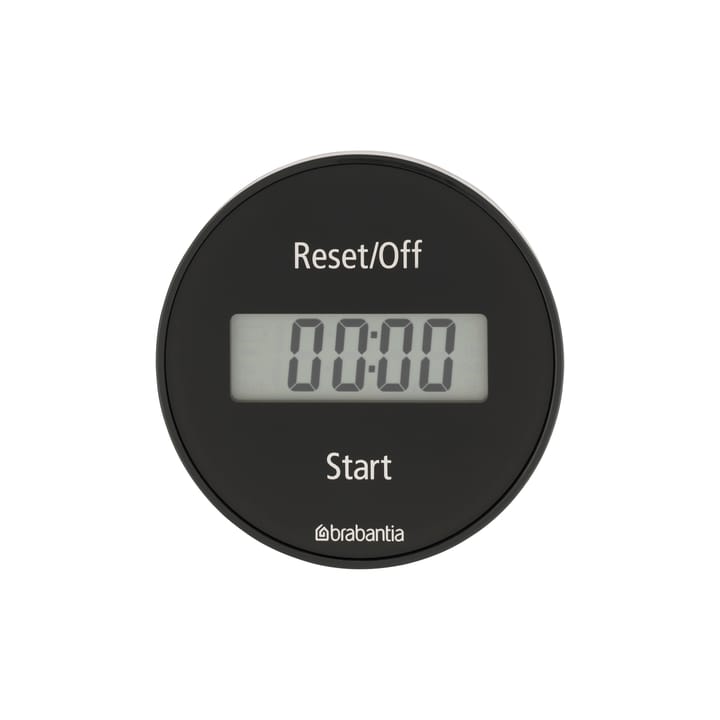 Digital Küchentimer mit Magnet - Schwarz - Brabantia