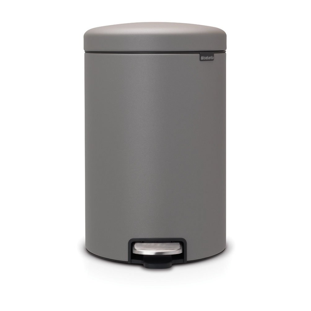 Brabantia New Icon Treteimer 20 Liter Mineral concrete grey