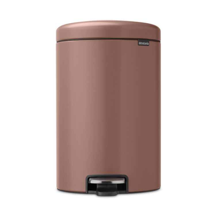 Brabantia New Icon Treteimer 20 Liter Satin Taupe