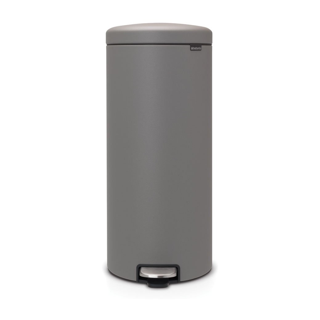 Brabantia New Icon Treteimer 30 liter Mineral concrete grey