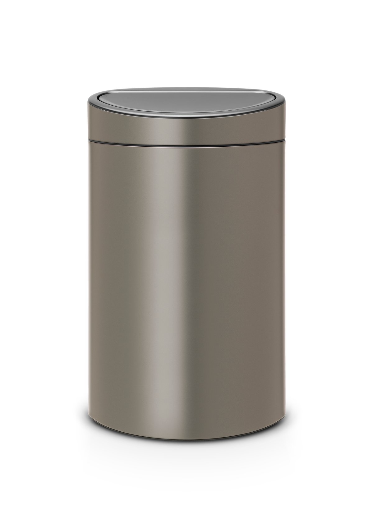 Brabantia Touch Abfalleimer Recycle mit Kunststoffeinsatz 10/23 L Brown