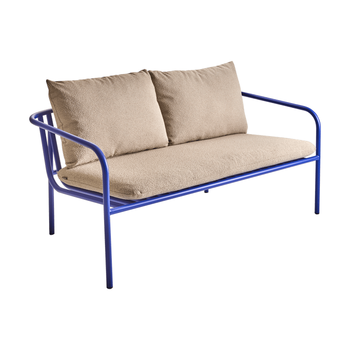 Bendt Sofa - Teddy beige-indigo blue - Brafab