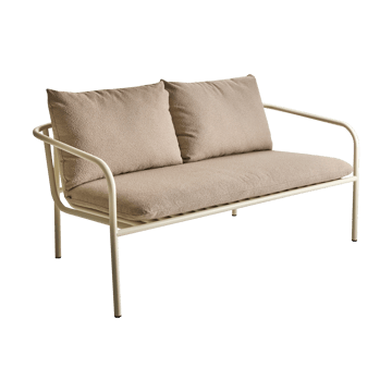 Bendt Sofa - Teddy beige-pearl white - Brafab