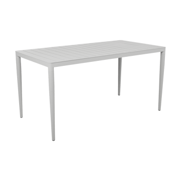 Bigby Esstisch - Light grey 144 cm - Brafab