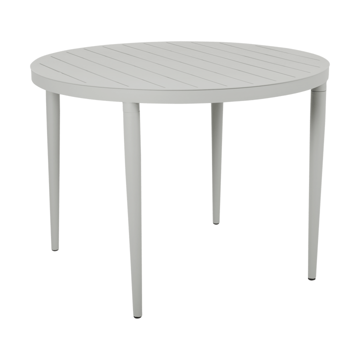 Bigby Esstisch rund, Light grey Ø100 cm Brafab