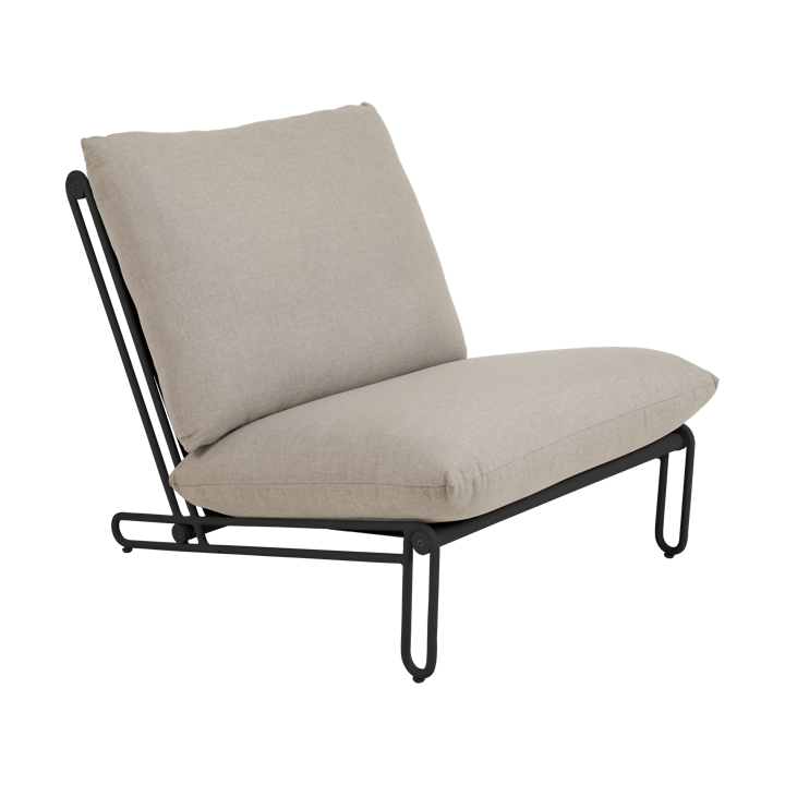 Blixt Loungesessel - Schwarz-clay beige - Brafab