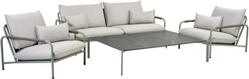 Lerberget 2,5-Sitzer Sofa - Grün-Asche - Brafab